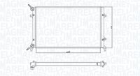 MAGNETI MARELLI 350213166900 - Radiador, refrigeración del motor