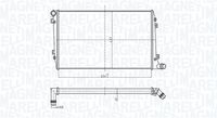 MAGNETI MARELLI 350213167300 - Radiador, refrigeración del motor