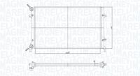 MAGNETI MARELLI 350213853000 - Radiador, refrigeración del motor