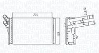 MAGNETI MARELLI 350218409000 - Radiador de calefacción