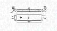 MAGNETI MARELLI 351319204990 - Radiador de aire de admisión