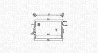 MAGNETI MARELLI 350213157700 - Radiador, refrigeración del motor