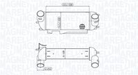 MAGNETI MARELLI 351319205710 - Radiador de aire de admisión