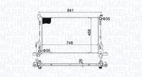 MAGNETI MARELLI 350213207700 - Radiador, refrigeración del motor