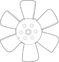 MAGNETI MARELLI 069422219010 - Ventilador, refrigeración del motor