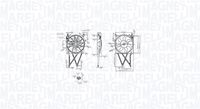 MAGNETI MARELLI 069422862010 - Ventilador, refrigeración del motor
