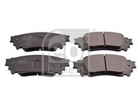 FEBI BILSTEIN 116414 - Juego de pastillas de freno