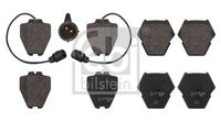 FEBI BILSTEIN 16763 - Juego de pastillas de freno
