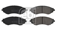 FEBI BILSTEIN 16510 - Juego de pastillas de freno
