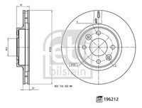 FEBI BILSTEIN 196212 - Disco de freno