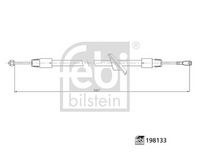 FEBI BILSTEIN 198133 - Cable de accionamiento, freno de estacionamiento