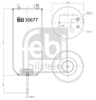 FEBI BILSTEIN 35677 - Fuelle, suspensión neumática