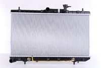 NISSENS 67023 - Radiador, refrigeración del motor