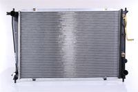 NISSENS 67040 - Radiador, refrigeración del motor