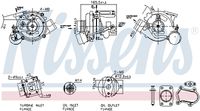 NISSENS 93611 - Turbocompresor, sobrealimentación