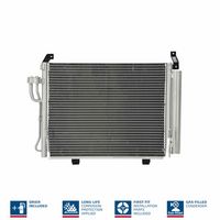 NISSENS 940205 - Condensador, aire acondicionado