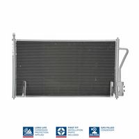 NISSENS 94432 - Condensador, aire acondicionado
