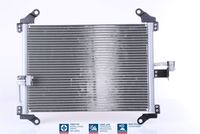 NISSENS 94700 - Condensador, aire acondicionado