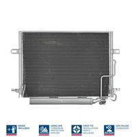 NISSENS 94614 - Condensador, aire acondicionado