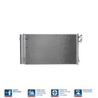 NISSENS 94873 - Condensador, aire acondicionado