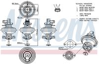 NISSENS 98208 - Válvula EGR
