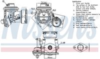 NISSENS 98299 - Válvula EGR