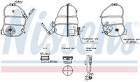 NISSENS 996340 - Depósito compensación, refrigerante