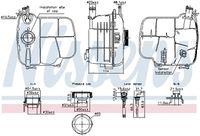 NISSENS 996305 - Depósito compensación, refrigerante