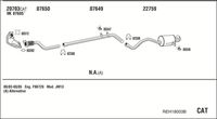 FONOS REH18003B - Sistema de gases de escape
