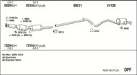 FONOS REK134712A - Sistema de gases de escape