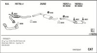 FONOS VW72247 - Sistema de gases de escape