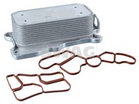 SWAG 10 10 1082 - Radiador de aceite, aceite motor