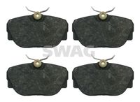 SWAG 20 91 6197 - Juego de pastillas de freno