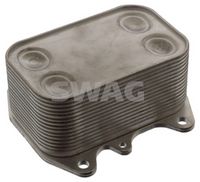SWAG 30 10 0750 - Radiador de aceite, aceite motor