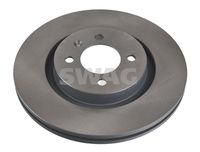 SWAG 30 91 1206 - Disco de freno