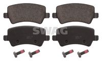 SWAG 50 91 6625 - Juego de pastillas de freno