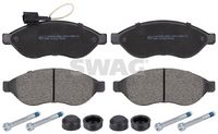 SWAG 62 91 6716 - Juego de pastillas de freno
