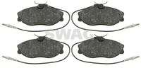 SWAG 62 91 6431 - Juego de pastillas de freno
