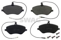 SWAG 64 91 6829 - Juego de pastillas de freno