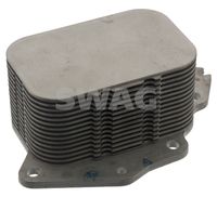 SWAG 64 10 0545 - Radiador de aceite, aceite motor