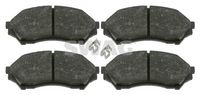 SWAG 83 91 6498 - Juego de pastillas de freno
