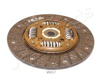 JAPANPARTS DF-W07 - Disco de embrague
