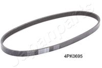 JAPANPARTS DV-4PK0695 - Correa trapecial poli V