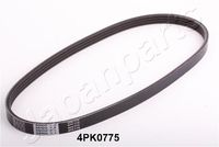 JAPANPARTS DV-4PK0775 - Correa trapecial poli V