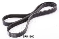 JAPANPARTS DV-5PK1260 - Correa trapecial poli V