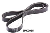 JAPANPARTS DV-6PK2035 - Correa trapecial poli V