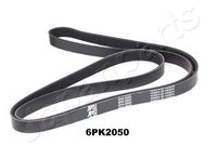 JAPANPARTS DV-6PK2050 - Correa trapecial poli V