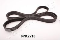 JAPANPARTS DV-6PK2210 - Correa trapecial poli V