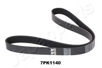 JAPANPARTS DV-7PK1140 - Correa trapecial poli V