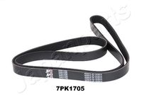 JAPANPARTS DV-7PK1705 - Correa trapecial poli V